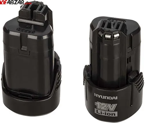 دریل پیچ گوشتی شارژی هیوندای مدل HP121L-CD 5 دریل پیچ گوشتی شارژی هیوندای مدل HP121L-CD