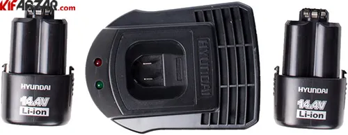 دریل شارژی هیوندای مدل HP214L-CD 5 دریل شارژی هیوندای مدل HP214L-CD