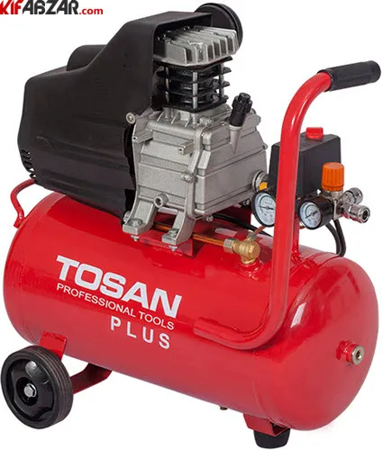 کمپرسور باد 24 لیتری توسن مدل 7024AC-PLUS 1 کمپرسور باد 24 لیتری توسن مدل 7024AC-PLUS