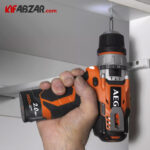 تصویر دریل پیچ گوشتی چکشی شارژی 12 ولت آاگ مدل BS12C2LI-202C