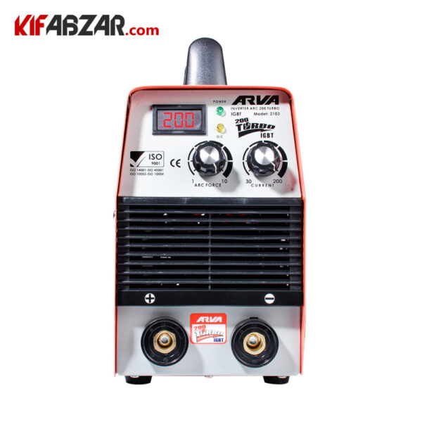 فروش اینورتر جوشکاری 200 آمپر آروا Turbo مدل 2103