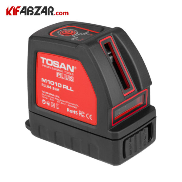 تراز لیزری 2 بعدی 180 درجه توسن مدل M1010RLL تراز لیزری 2 بعدی 180 درجه توسن مدل M1010RLL