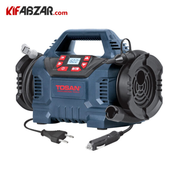 tosan 7011in (1) کمپرسور باد فندکی/برقی 100 وات توسن مدل 7011IN