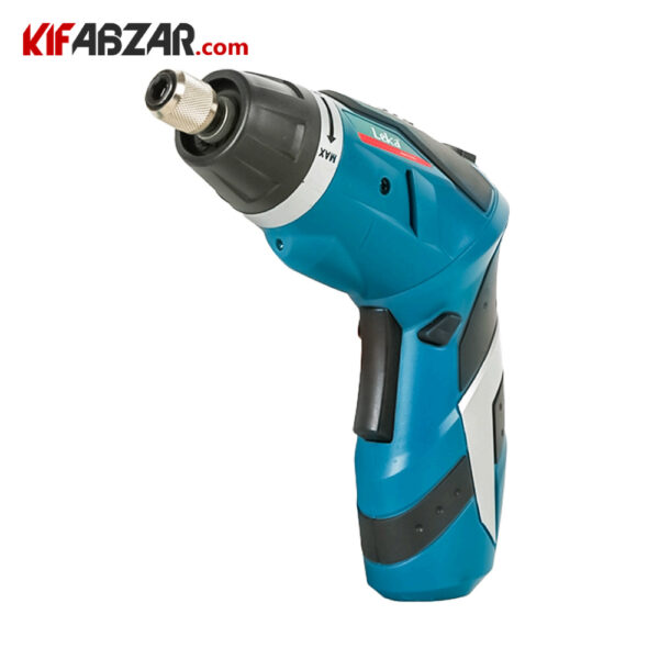 کیت پیچ گوشتی شارژی 3.6 ولت لکا مدل CS03-003 کیت پیچ گوشتی شارژی 3.6 ولت لکا مدل CS03-003
