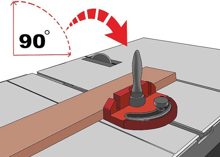 چگونه در راستای یک خط راست اره کنیم؟ 12