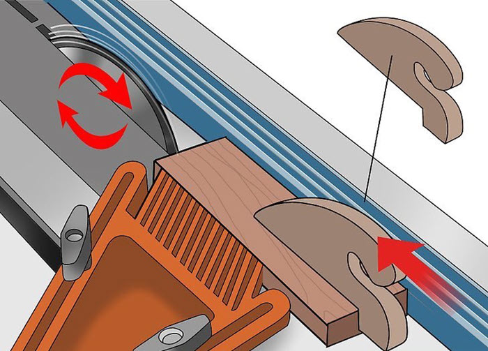 چگونه در راستای یک خط راست اره کنیم؟ 15