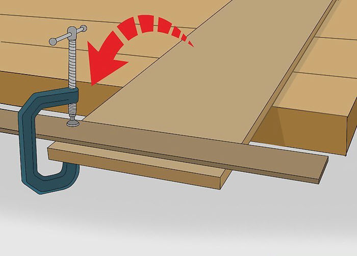 چگونه در راستای یک خط راست اره کنیم؟ 4