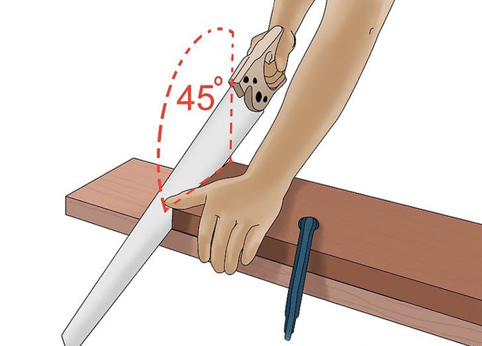 چگونه در راستای یک خط راست اره کنیم؟ 5