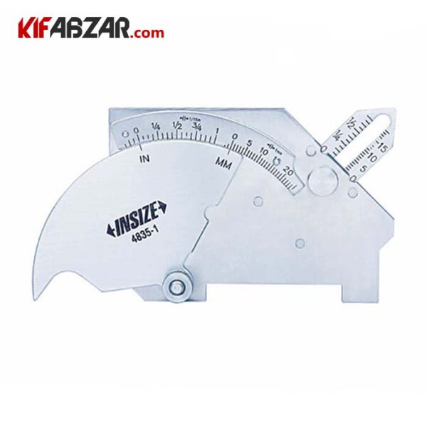 016bdcd4f315425ca0dec78298488fd1 گیج جوشکاری طرح کمبریج اینسایز مدل 1 4835 - Image 1