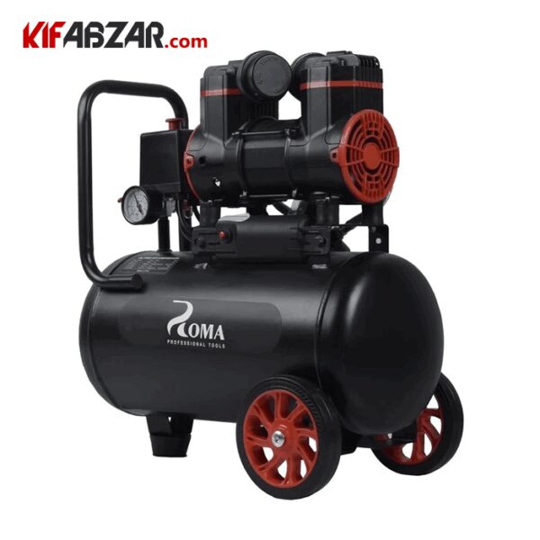 کمپرسور باد سایلنت 18 لیتری روما مدل 2F018 - Image 1