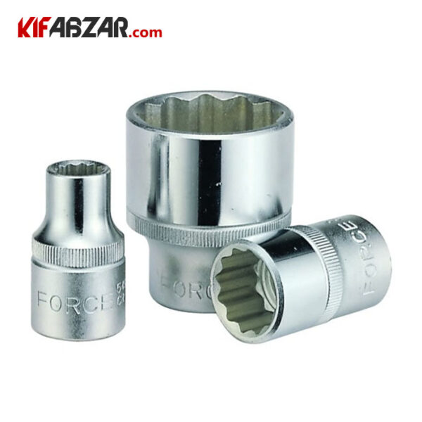 بکس 1/2 اینچ 12 گوش کوتاه فورس مدل 549 - Image 1