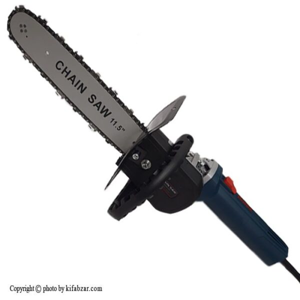 151f5d7aff40484dbe428e0f585df8ba تبدیل مینی فرز به اره زنجیری 16 اینچ - Image 1