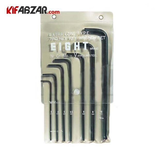 ست آچار آلن شش گوش فوق بلند 7 عددی ایت مدل 014 3