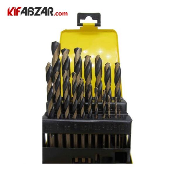1953fd9644f1452aa502ad95eccfacea ست مته ته گرد کبالت 5٪ 1-13 میلیمتر ولف مدل HSS DIN338 RN - Image 1