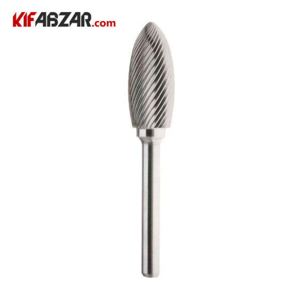 فرز فرم تخم مرغی H تک شیار پاور کات مدل SH0613M03X 38