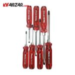 ست پیچ گوشتی ضربه خور 7 عددی رونیکس مدل RH 2906