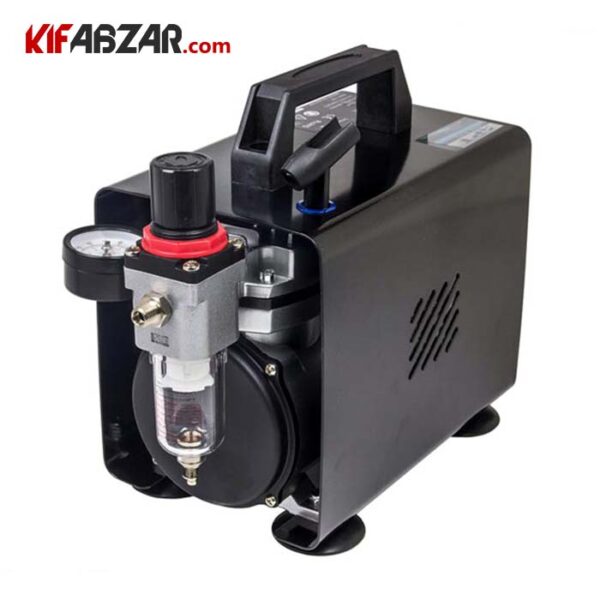 1eef518c8c4a4a50976e7f74f38b0e46 کمپرسور ایربراش ای پی تی مدل AT 18A - Image 1