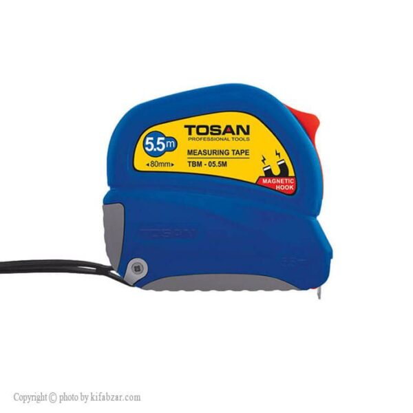 227f0cf712a54927a3f044ce6f90cd73 متر نواری 5.5 متری توسن مدل TBM-05.5M - Image 1