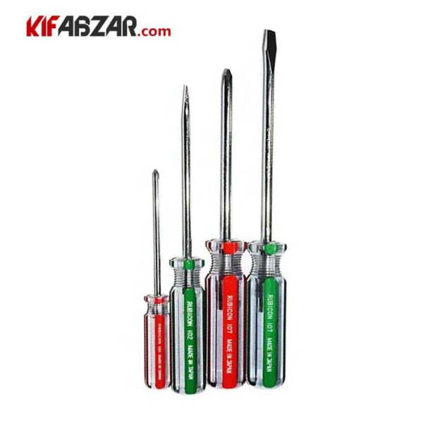 ست پیچ گوشتی 4 عددی روبیکن ژاپن - Image 1