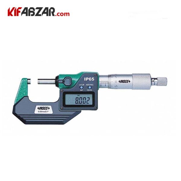 22be6331176b41bab57df6e817c1a14b میکرومتر دیجیتال خارج سنج 25-0میلیمتر اینسایز مدل 3108 25A - Image 1