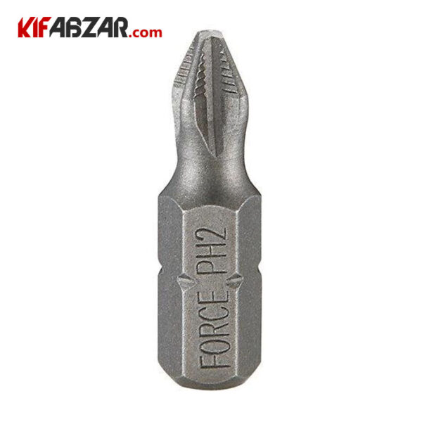 سر پیچ گوشتی چهارسو فورس مدل 15130