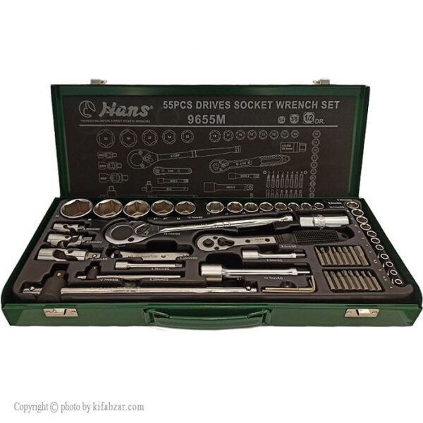 جعبه بکس هنس 55 پارچه مدل 9655M