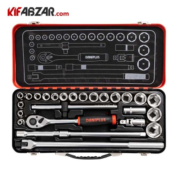 جعبه بکس  1/2 اینچ 26 پارچه داناکو مدل D3940