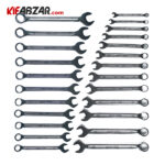 ست آچار یکسر تخت یکسر رینگی 25 عددی توسن مدل TI101-S25