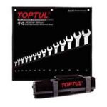 آچار های سری یکسره 75 درجه  12 عددی تاپ تول TOPTUL