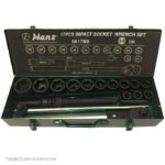 جعبه بکس 3/4 اینچ فشارقوی 17 پارچه هنس مدل 6617M8