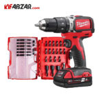 دریل شارژی میلواکی + پک 28 پارچه میلواکی