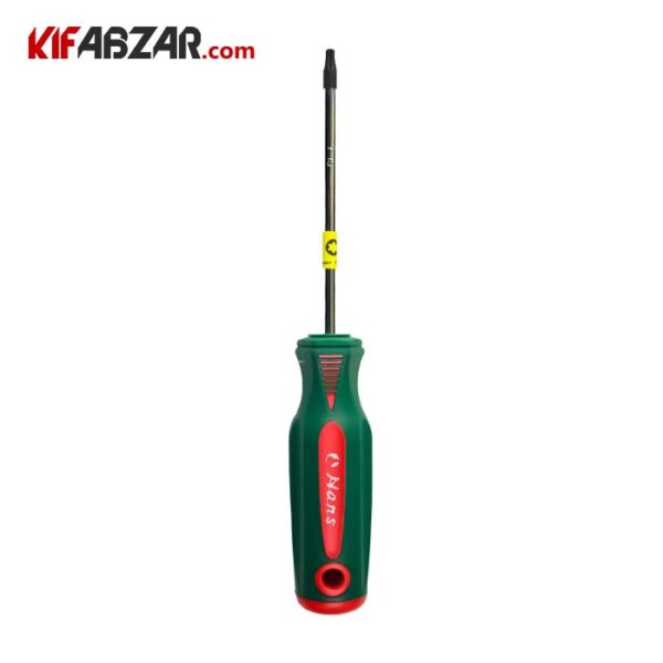 پیچ گوشتی ستاره ای دسته سوراخدار هنس مدل 0440T - Image 1