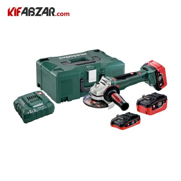 مینی فرز شارژی متابو مدل WB 18 LTX BL 125 Quick Set
