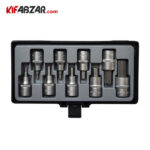 ست آلن بکسی 6 گوش فورس 1/2 اینچ 9 پارچه مدل 4101