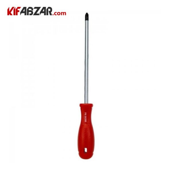 پیچ گوشتی چهارسو تکی دسته پلاستیکی رونیکس مدل RH 2804 - Image 1