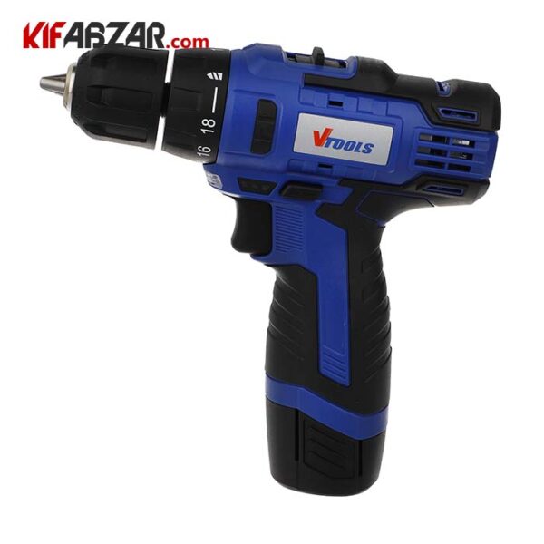 دریل شارژی 12 ولت وی تولز