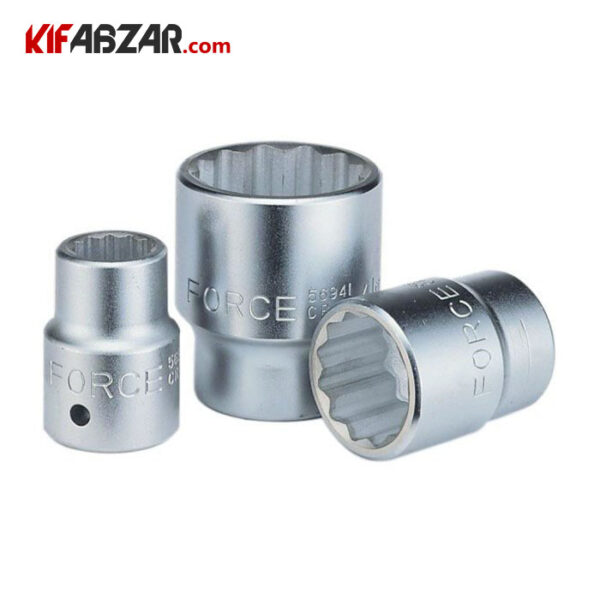 بکس 3/4 اینچ 12 گوش کوتاه فورس مدل 569 - Image 1