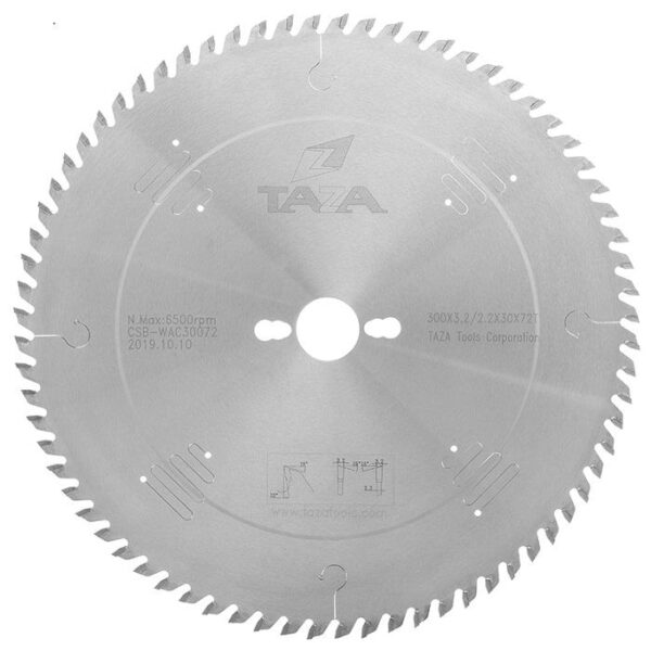 695c1607b3ea4bf7a9ea00c87f52054c تیغ اره الماسه چوب تازا 30 سانت مدل CSB-WSC30072 - Image 1