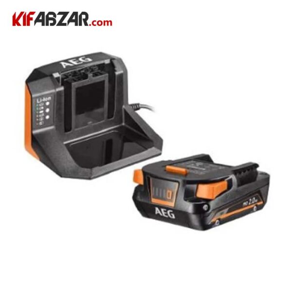 ست باتری و شارژر 18 ولت آاگ مدل SETL1820S