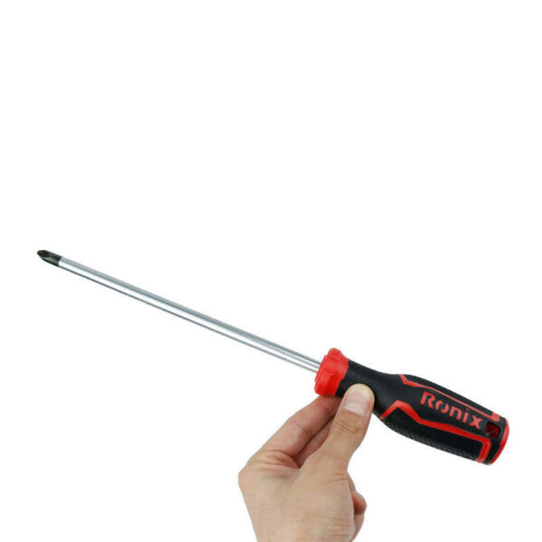 پیچ گوشتی ساده 200 × 8 چهارسو رونیکس RH-2891 - Image 1