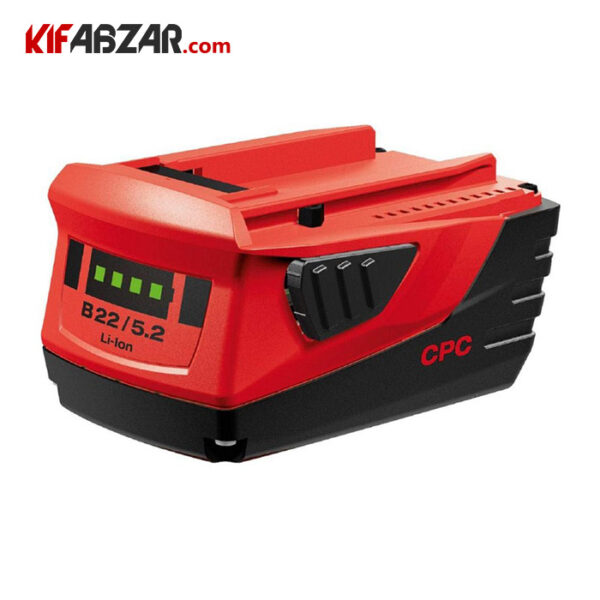 باتری لیتیوم یون 22 ولت هیلتی مدل B 22 5.2 - Image 1