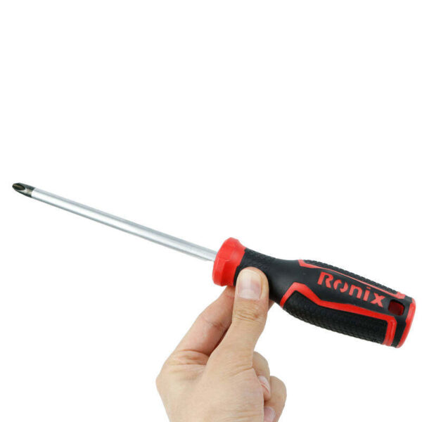 پیچ گوشتی ساده 150 × 8 چهارسو رونیکس RH-2890 - Image 1