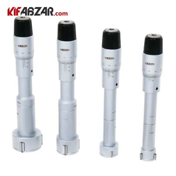 89f56f6b255146888c565e43e2ebdc0c ست میکرومتر داخل سه فک 50-20 میلیمتر اینسایز مدل 504 3227 - Image 1