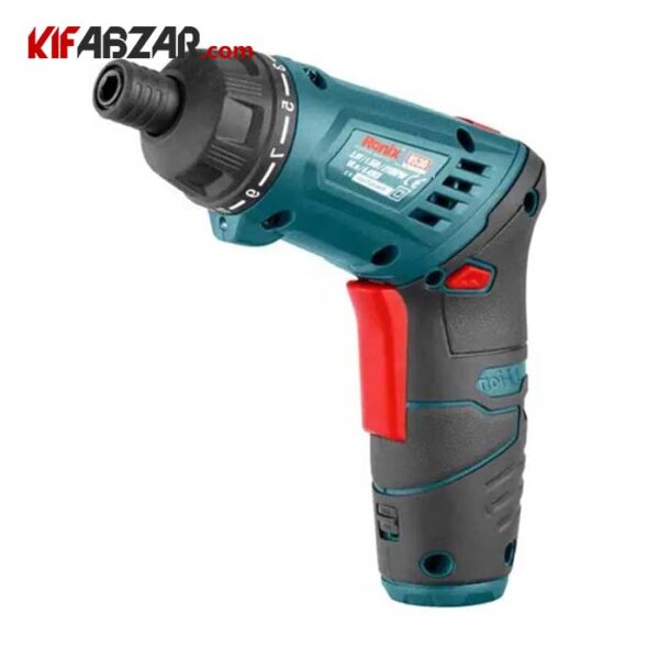 پیچ گوشتی شارژی تاشو 3.6 ولت رونیکس مدل 8530