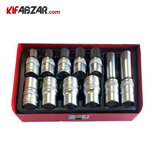 جعبه بکس 1/2 اینچ 11پارچه E رونیکس مدل RH 2694