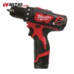دریل پیچگوشتی شارژی 12 ولت میلواکی مدل M12BDD 201C