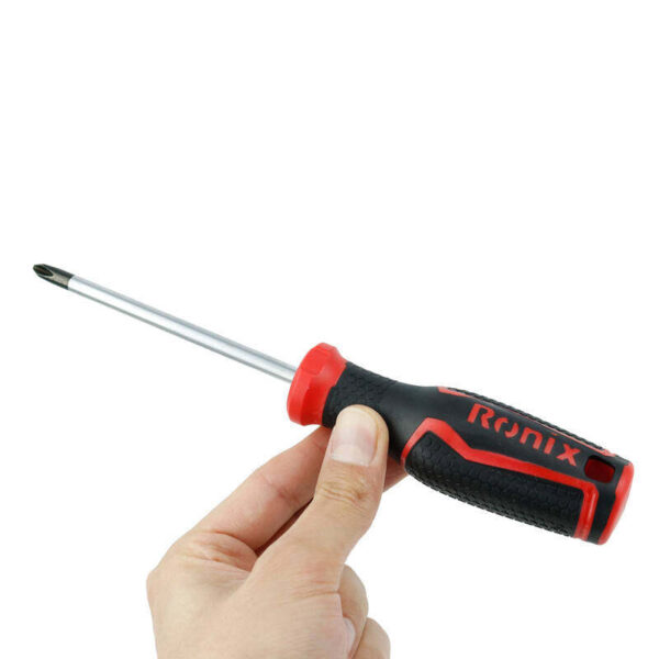 پیچ گوشتی ساده 100 × 6 چهارسو رونیکس RH-2847 - Image 1