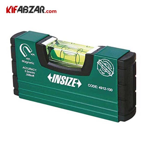 9399d602f80b45b4970950d2a77d345e تراز مگنتی حباب دار اینسایز مدل 100 4912 - Image 1
