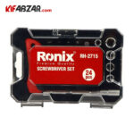 کیت سری پیچ گوشتی و بکس 24 عددی رونیکس مدل RH 2715