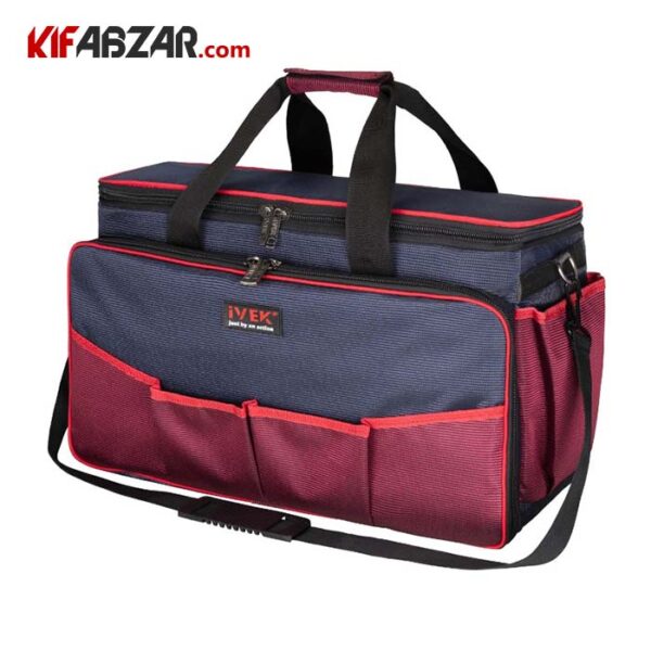9c06d5dae9414ab58d469f25fd6a738f کیف ابزار ایوک مدل K 8233 - Image 1